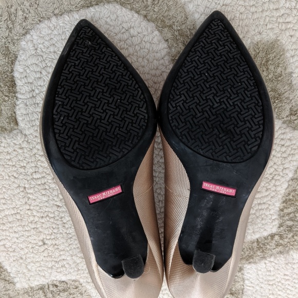 Isaac Mizrahi Heels Size 7.5 Gold *NEW* Pump NY - Picture 5 of 7